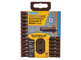 Plasplugs Original Regular Duty Fixings (50) £2.29